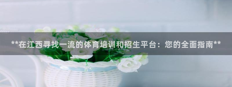富联平台地址是什么：**在江西寻找一流的体育培训和招