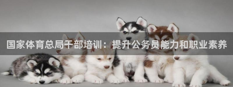 富联娱乐是什么时候开的：国家体育总局干部培训：提升公