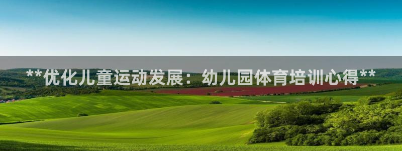 富联平台代理注册条件：**优化儿童运动发展：幼儿园体
