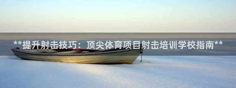 富联官网注册流程：**提升射击技巧：顶尖体育项目射击
